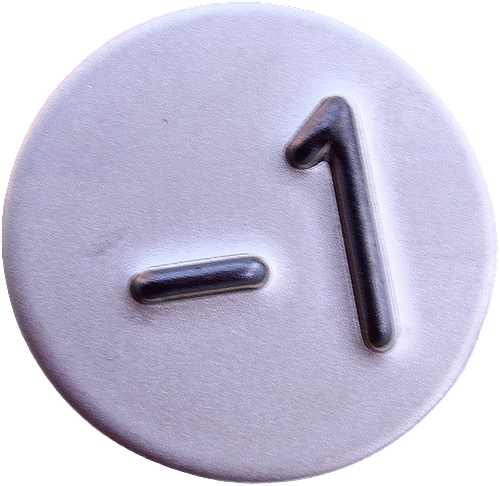 Tryckbricka, Schaefer RT42 rostfri relief ''-1''