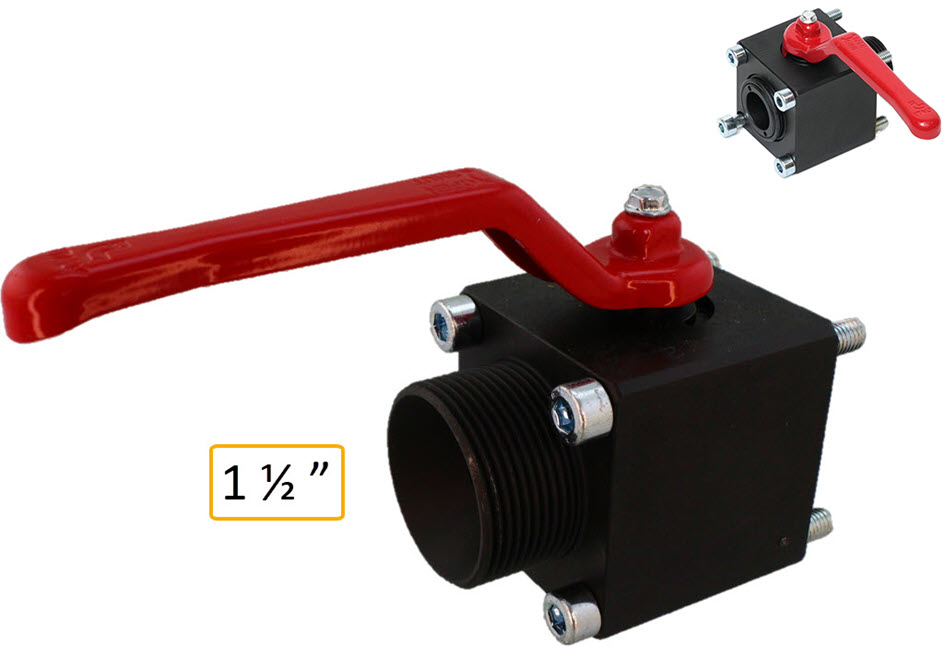Absperrhahn, Hydronic 300, 1 1/2''
