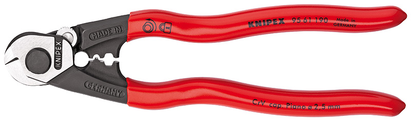 Wiresax, Knipex, 150 mm, med Presstång
