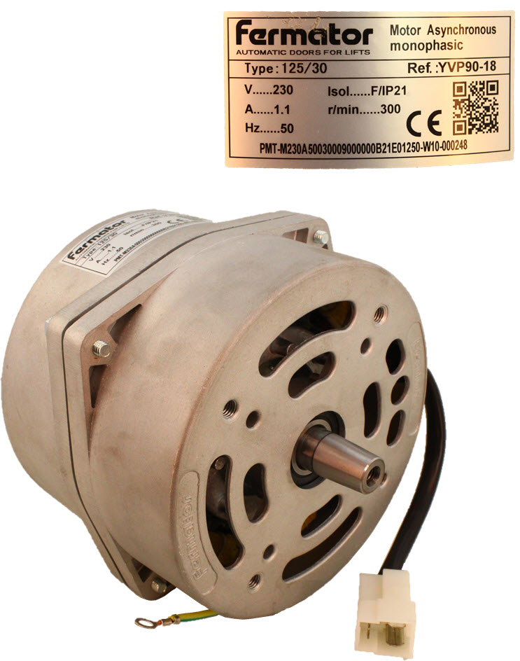 Door motor Fermator d125/30, 1-phase, 230VAC