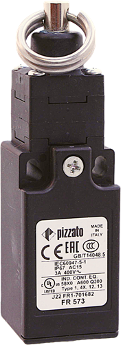 Pull Switch, Pizzato FR573, Impuls, 1NO+1NC, Hoistway lightning