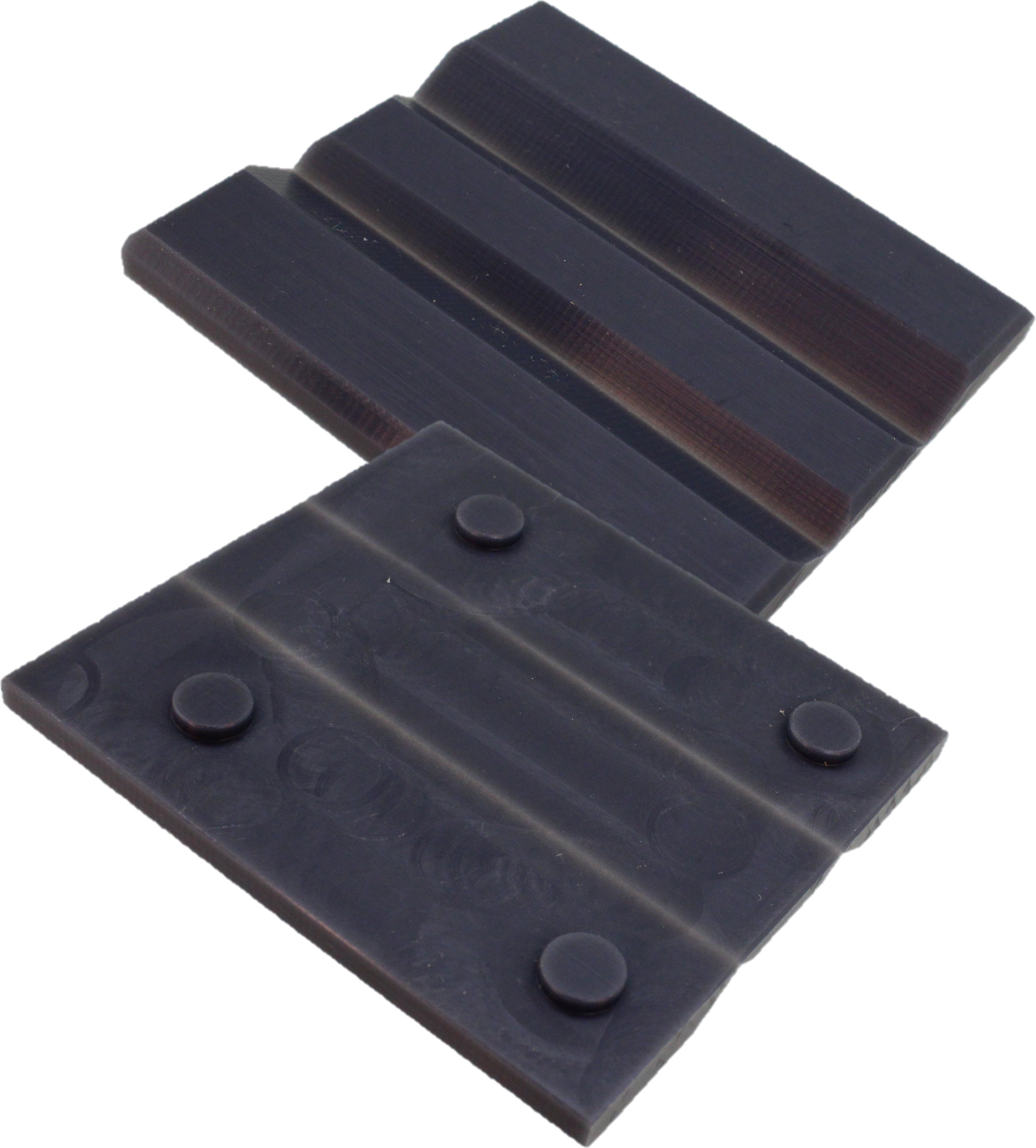 Guide shoe insert, Schindler BKF10, 100x26.5x30, 10mm, hinged