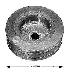 Sicherheitsschraube, Schlieren, 22x6mm