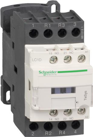 Contactor, Schneider/Telemec., LC1D098P7, 230VAC, 9A/4kW