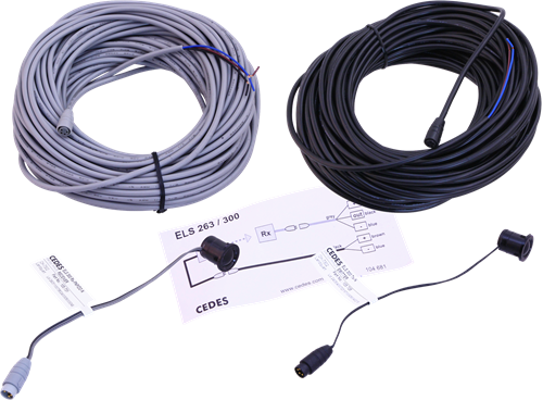 Photocell eye, Cedes, ELS300, PNP/DO-N, set