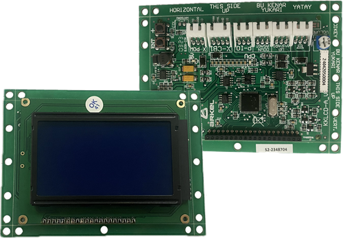 Anzeige, Arkel, KKLCD-A, 70x40mm, Aussenruf