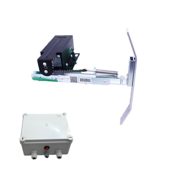 Riegelkurve, ELB-Kompakt, Schmalaufzug, Kit für 230VAC