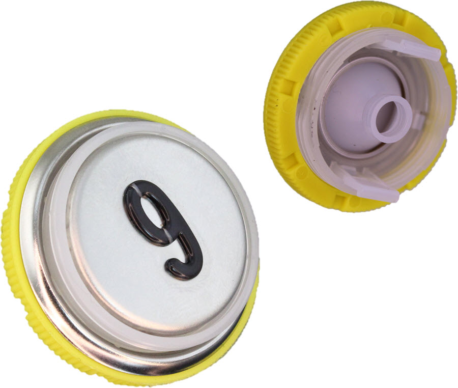 Pressel body DMG, stainless, relief ''9''