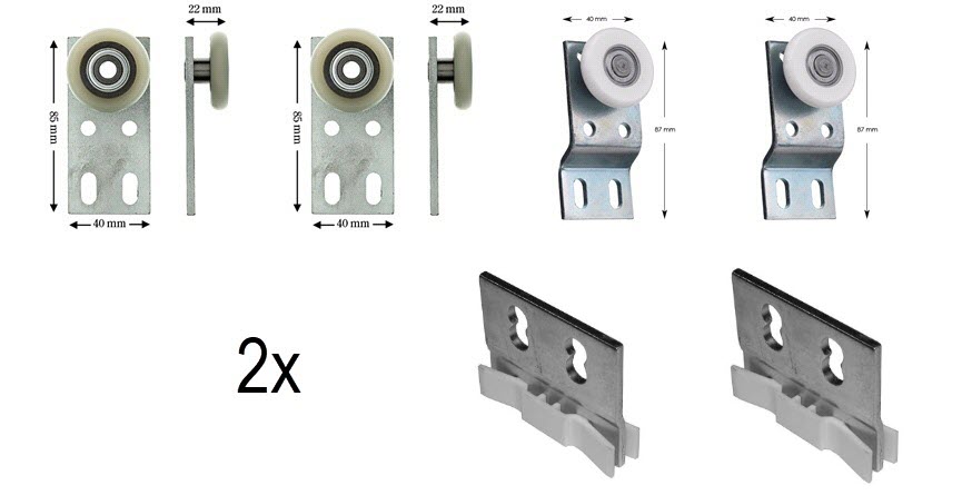 Servicepack mini, Schindler, QKS8, schaktdörr, T2