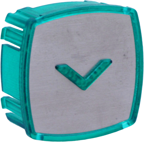 Pressel, Kinds KI-BIT, stainless, green ''ARROW''