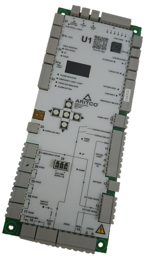 Platine/Steuereinheit, Aritco, A-control-hold, Totmann-Steuerung