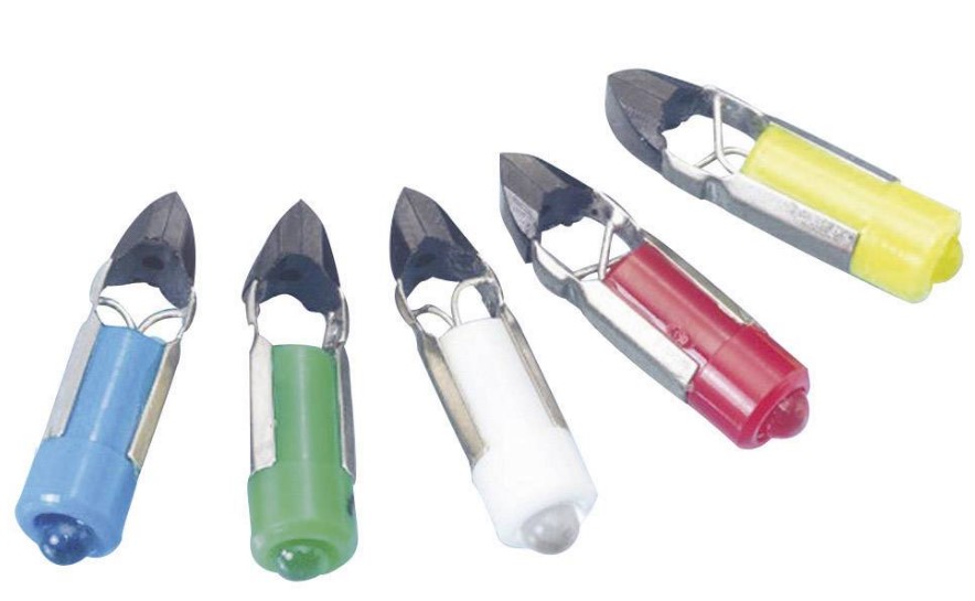 LED-Lampe, Sockel T5.5, Amber, 24VDC/15mA
