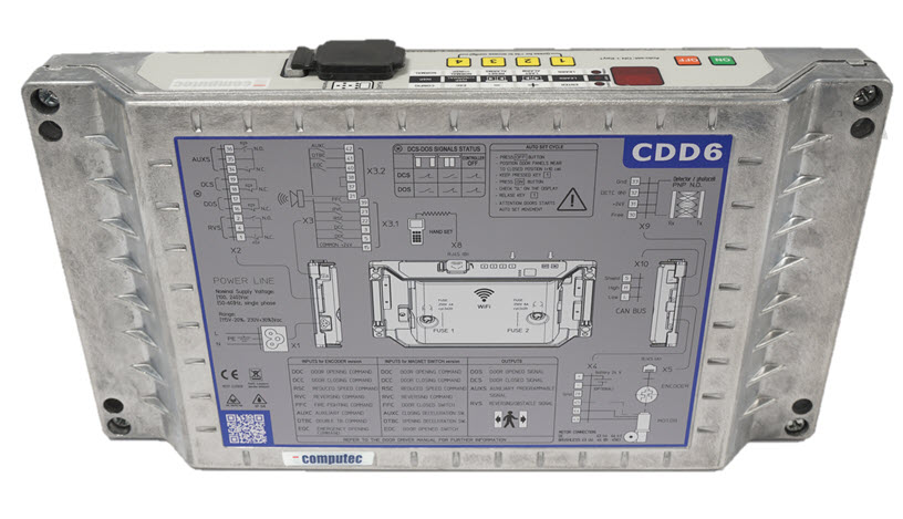 Türsteuerung, Computec CDD6, mit Befestigungswinkel